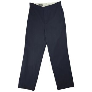 Princess Polly Low‎ Rise Straight Leg Pants Black Cotton Twill US 6 NWT